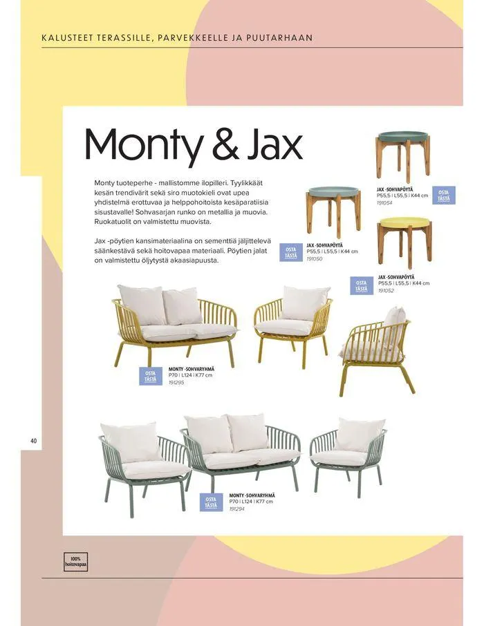 Kesa 2024 voimassa alkaen 20. maaliskuuta - 31. elokuuta 2024 - Tarjouslehti sivu 40