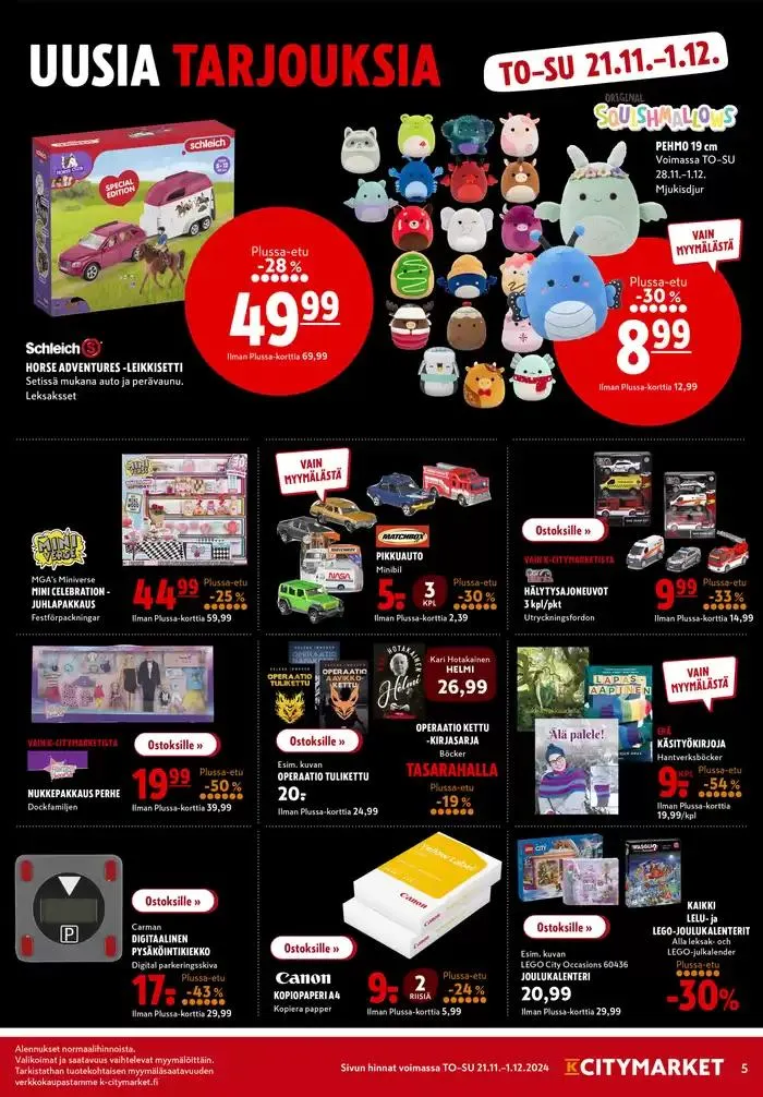 K-citymarket tarjoukset voimassa alkaen 28. marraskuuta - 12. joulukuuta 2024 - Tarjouslehti sivu 10
