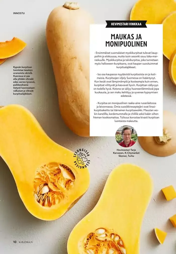 K-Ruoka 10/2024 voimassa alkaen 25. syyskuuta - 9. lokakuuta 2024 - Tarjouslehti sivu 56
