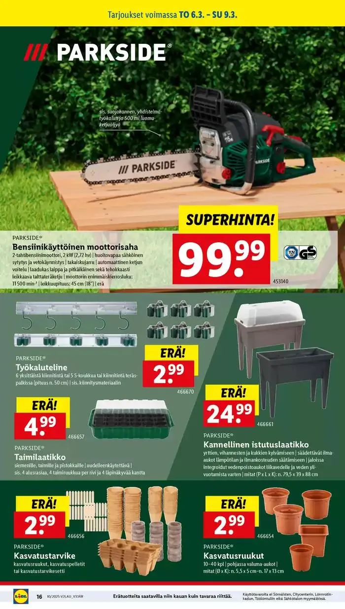 Houkuttelevia erikoistarjouksia kaikille voimassa alkaen 3. maaliskuuta - 12. maaliskuuta 2025 - Tarjouslehti sivu 20