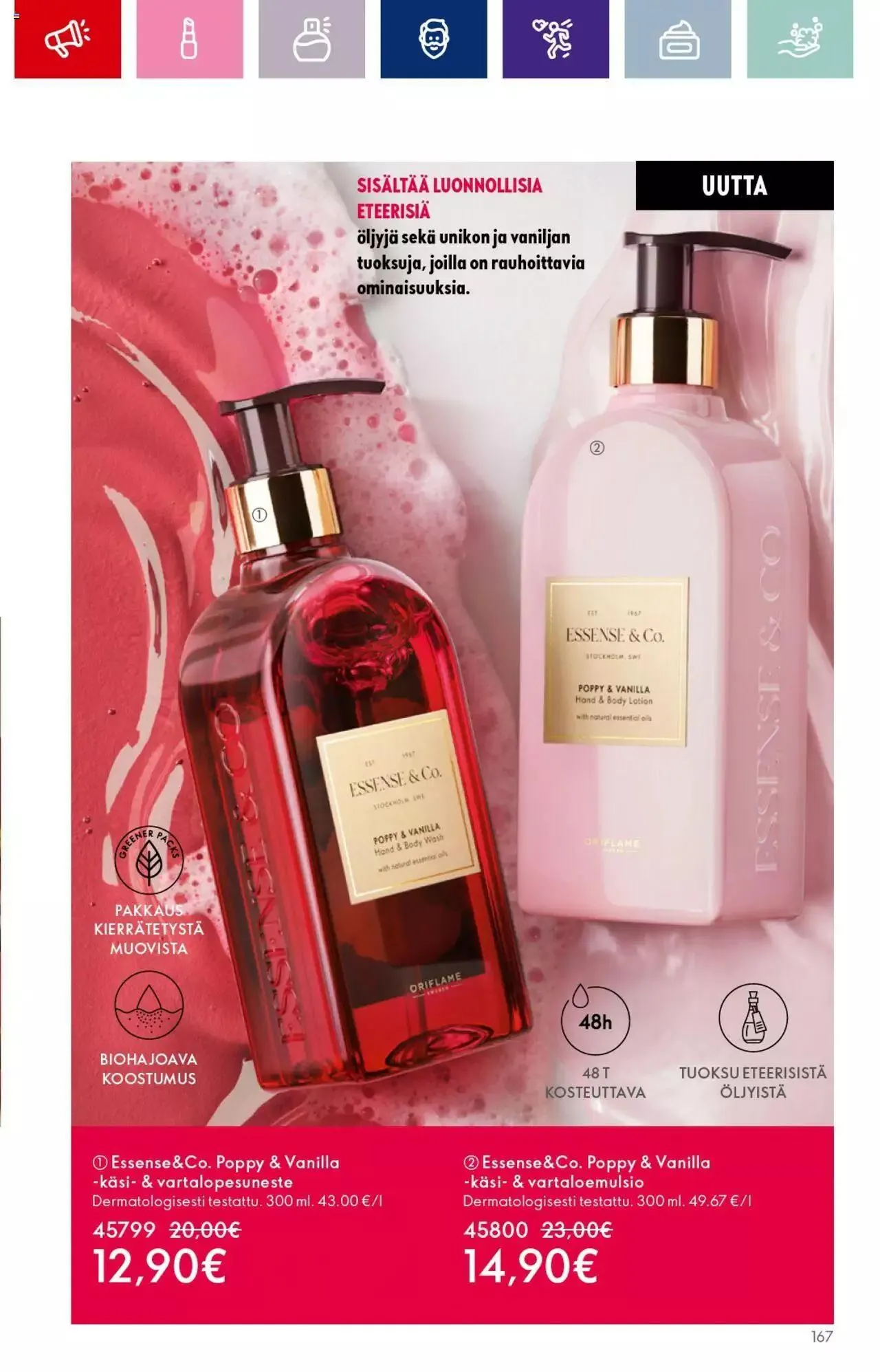 Oriflame - Esite 14 voimassa alkaen 13. syyskuuta - 3. lokakuuta 2023 - Tarjouslehti sivu 167