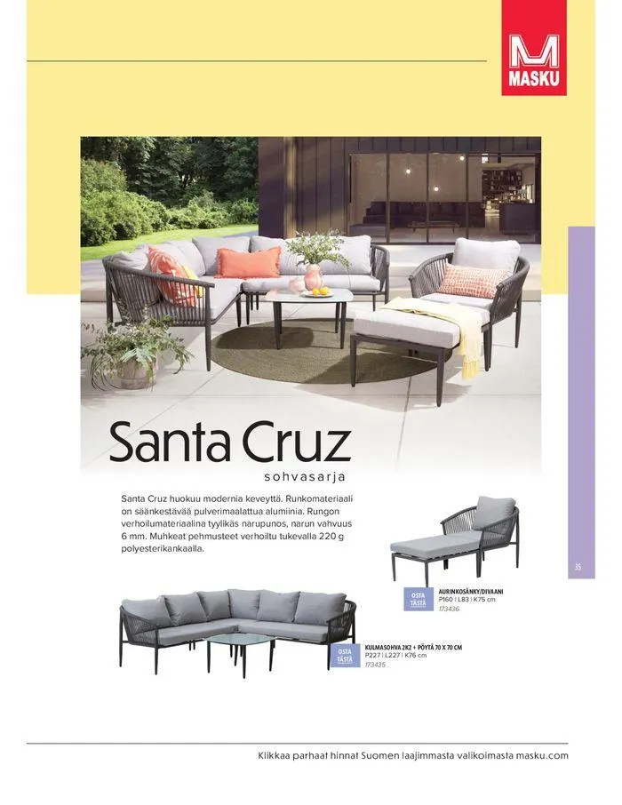 Kesa 2024 voimassa alkaen 20. maaliskuuta - 31. elokuuta 2024 - Tarjouslehti sivu 35