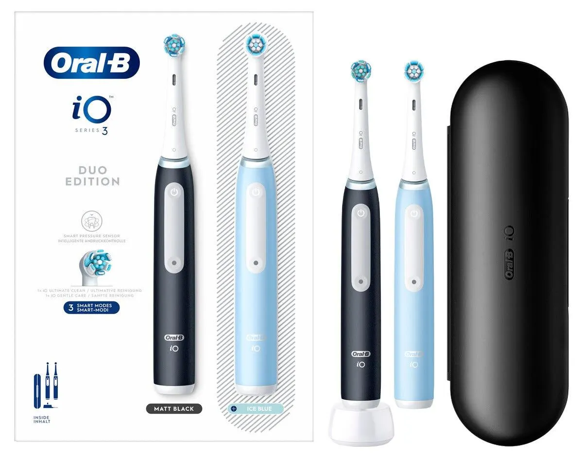 Oral-B iO 3 Duo Sähköhammasharja, 2 kpl