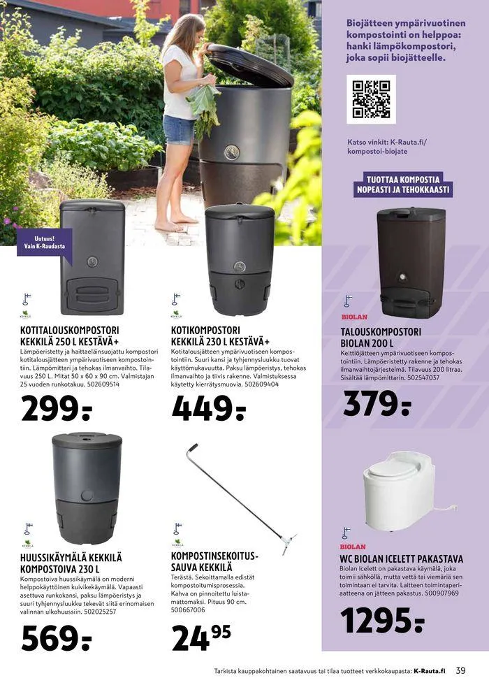 Autta alkuun ja eteenpain voimassa alkaen 24. toukokuuta - 4. kesäkuuta 2024 - Tarjouslehti sivu 39