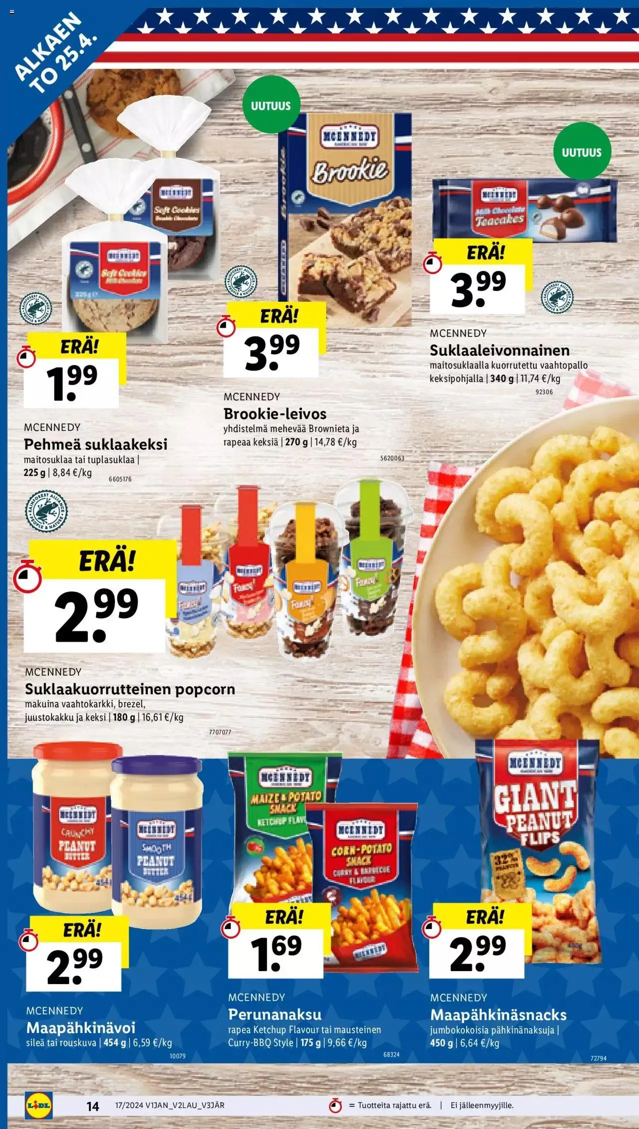 Lidl tarjoukset voimassa alkaen 25. huhtikuuta - 1. toukokuuta 2024 - Tarjouslehti sivu 16