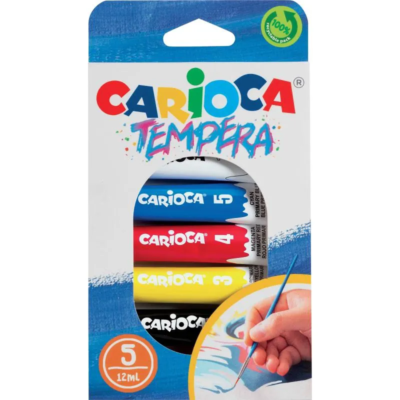 Temperaväri Carioca 5 x 12 ml