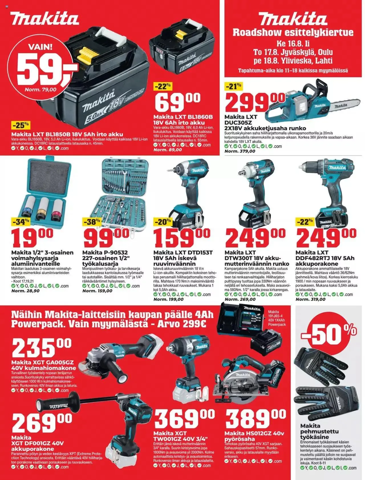 Kärkkäinen tarjoukset - Keski-Pohjanmaan painos voimassa alkaen 16. elokuuta - 29. elokuuta 2023 - Tarjouslehti sivu 10