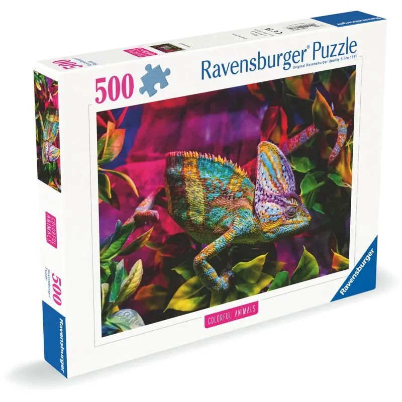 Palapeli Ravensburger 500 palaa Chameleon