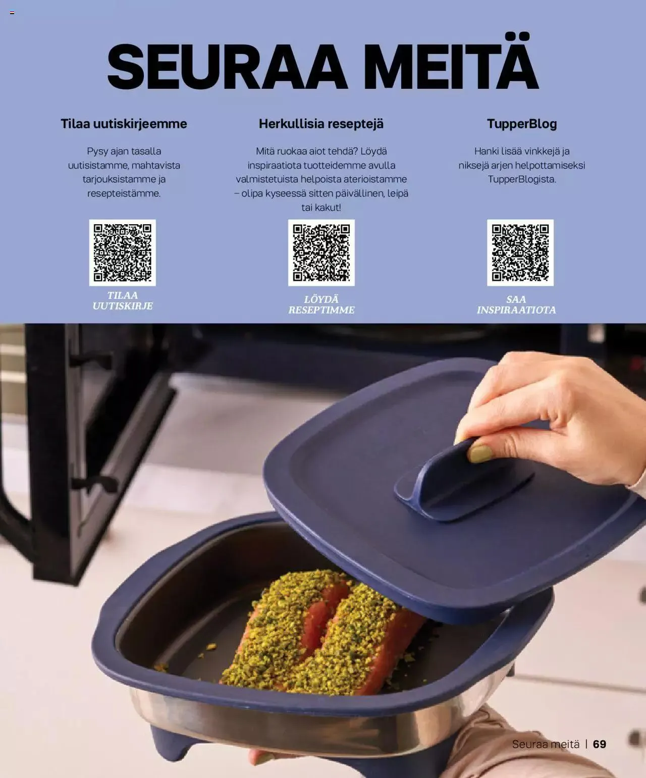 Tupperware tarjoukset Syksy / Talvi 2023-24 voimassa alkaen 29. syyskuuta - 31. joulukuuta 2023 - Tarjouslehti sivu 69