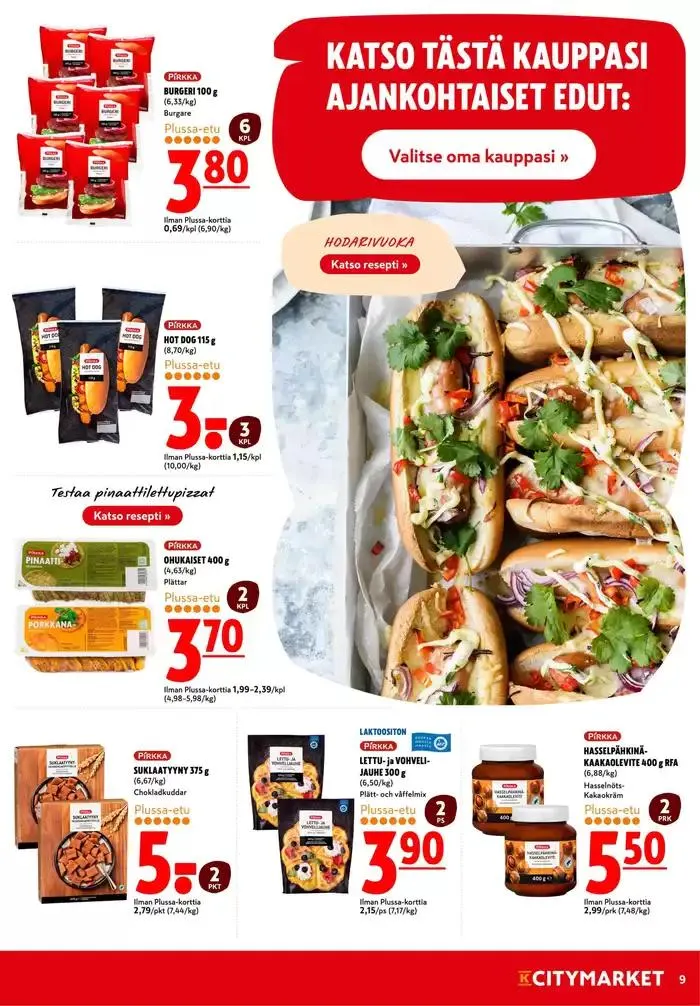 K-citymarket tarjoukset voimassa alkaen 6. helmikuuta - 20. helmikuuta 2025 - Tarjouslehti sivu 9