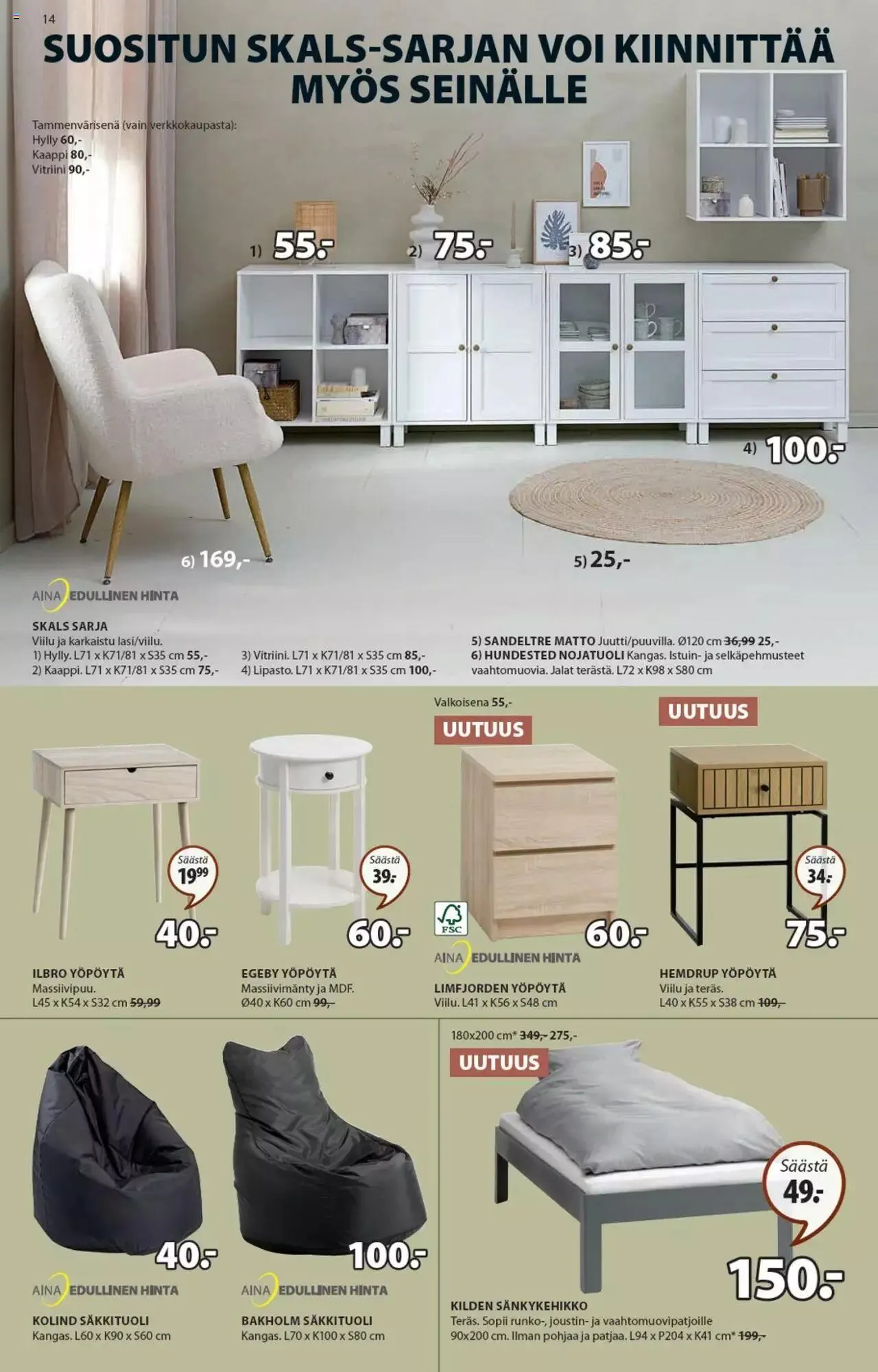 JYSK - Viikon tarjoukset voimassa alkaen 28. elokuuta - 31. joulukuuta 2023 - Tarjouslehti sivu 15