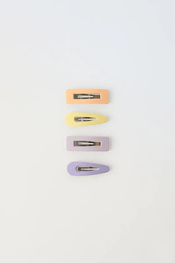4-PACK OF HAIR CLIPS