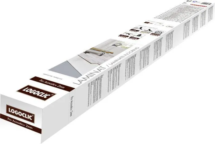 Alusmateriaali Logoclic Pro Acoustic+ 8m²