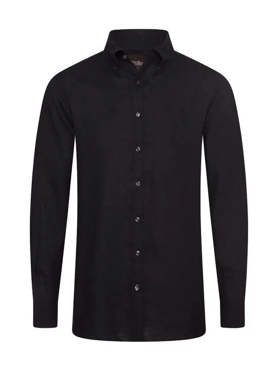 Regular Fit Signature-pellavapaita