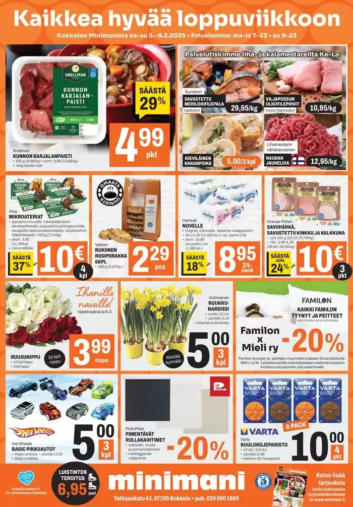 Houkuttelevia erikoistarjouksia kaikille - 1