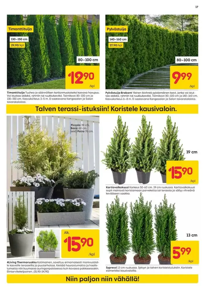 Rusta tarjoukset voimassa alkaen 25. syyskuuta - 9. lokakuuta 2024 - Tarjouslehti sivu 17