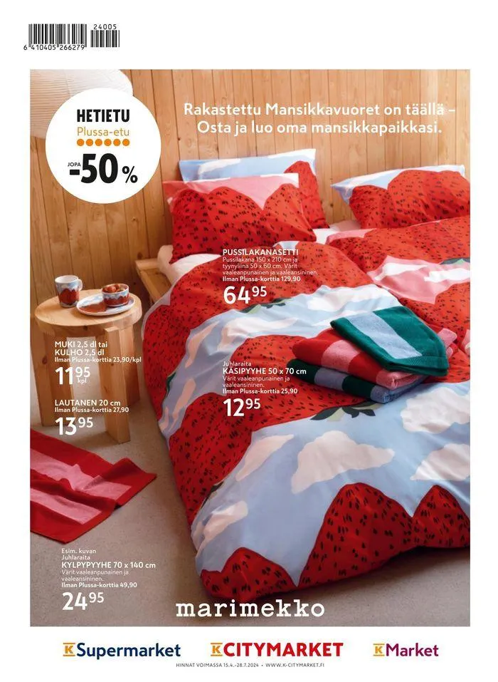 Pirkka 5/2024 voimassa alkaen 24. huhtikuuta - 31. toukokuuta 2024 - Tarjouslehti sivu 9