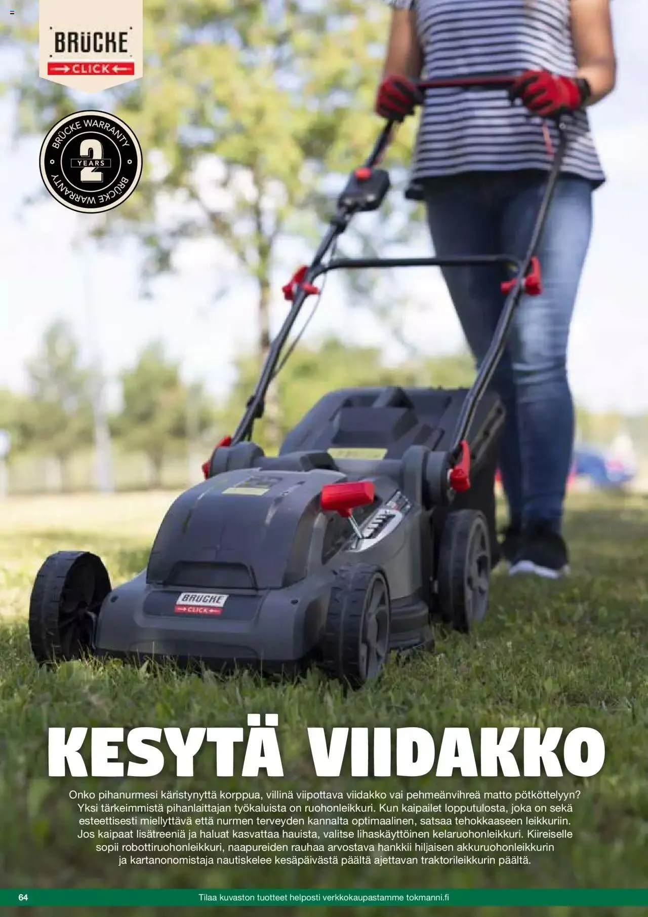 Tokmanni - Kesä 2024 voimassa alkaen 1. huhtikuuta - 31. joulukuuta 2024 - Tarjouslehti sivu 64