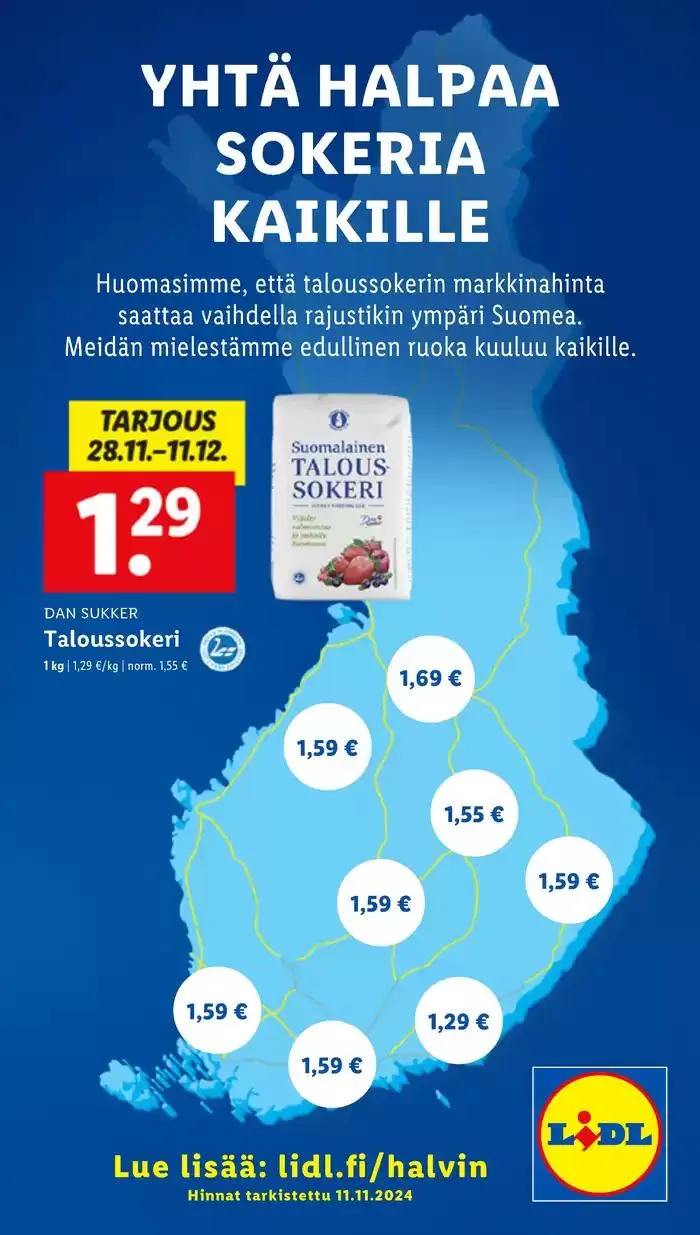 Houkuttelevia erikoistarjouksia kaikille voimassa alkaen 25. marraskuuta - 3. joulukuuta 2024 - Tarjouslehti sivu 2