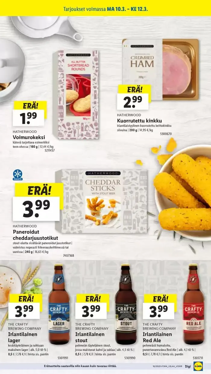 Houkuttelevia erikoistarjouksia kaikille voimassa alkaen 3. maaliskuuta - 12. maaliskuuta 2025 - Tarjouslehti sivu 29
