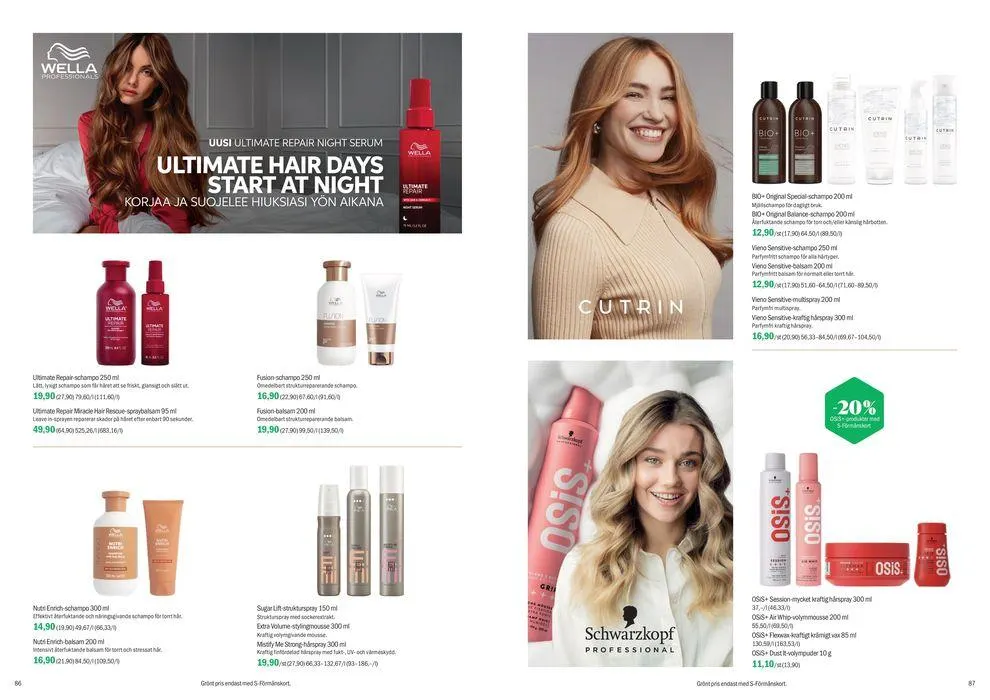 Sokos kuvasto ruotsi syyskuu 2024 voimassa alkaen 29. elokuuta - 12. syyskuuta 2024 - Tarjouslehti sivu 44