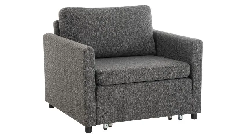 GIVEN-vuodetuoli Laia-kangas, tummanharmaa