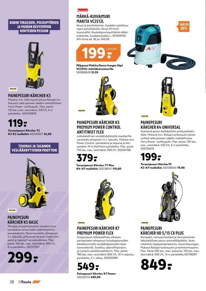 Autta alkuun ja eteenpain voimassa alkaen 24. toukokuuta - 4. kesäkuuta 2024 - Tarjouslehti sivu 28