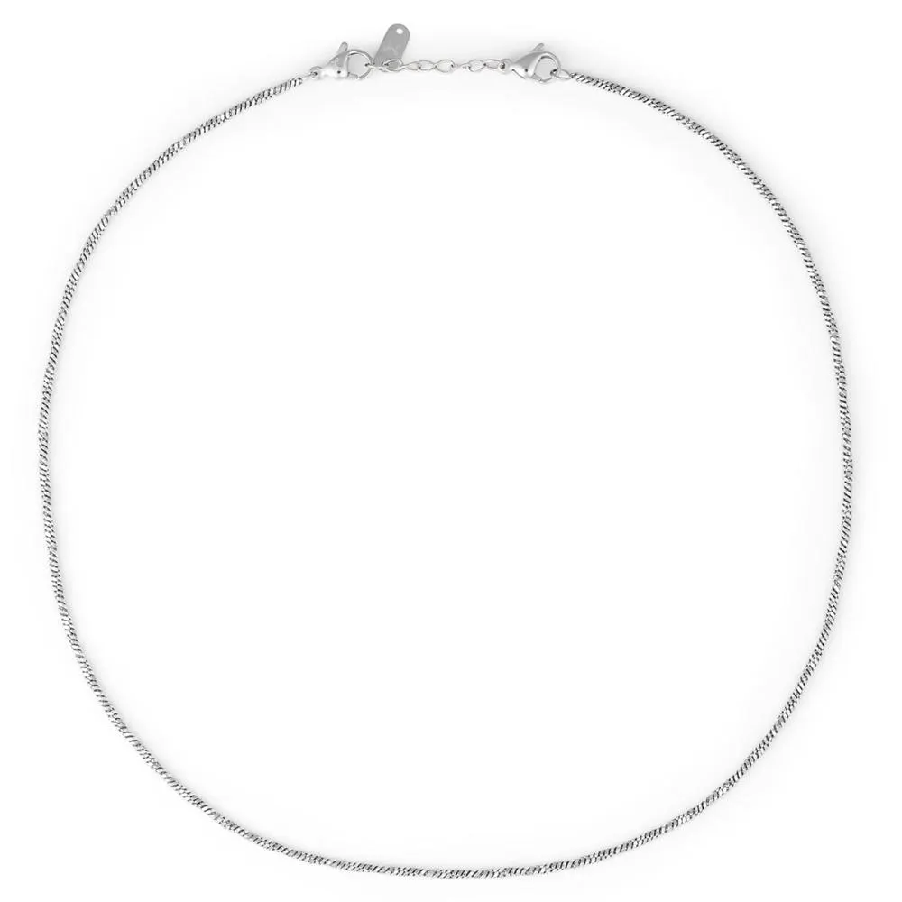 Mockberg x Kenza Sienna Steel kaulakoru