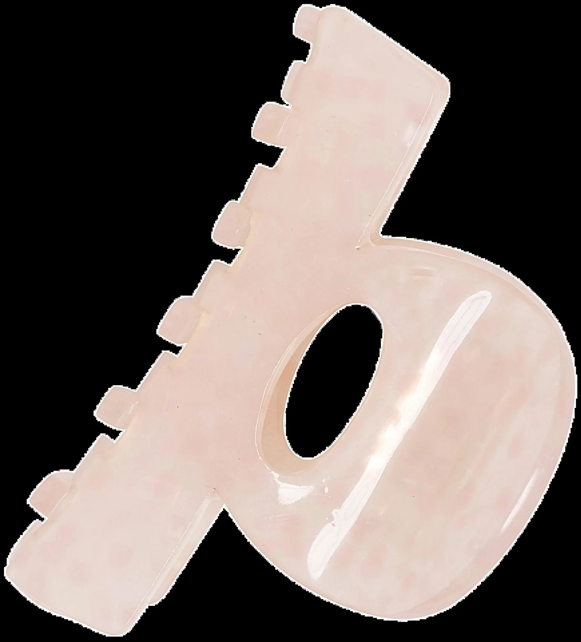 Cailap Hiussolki 6 cm vaaleanpunainen