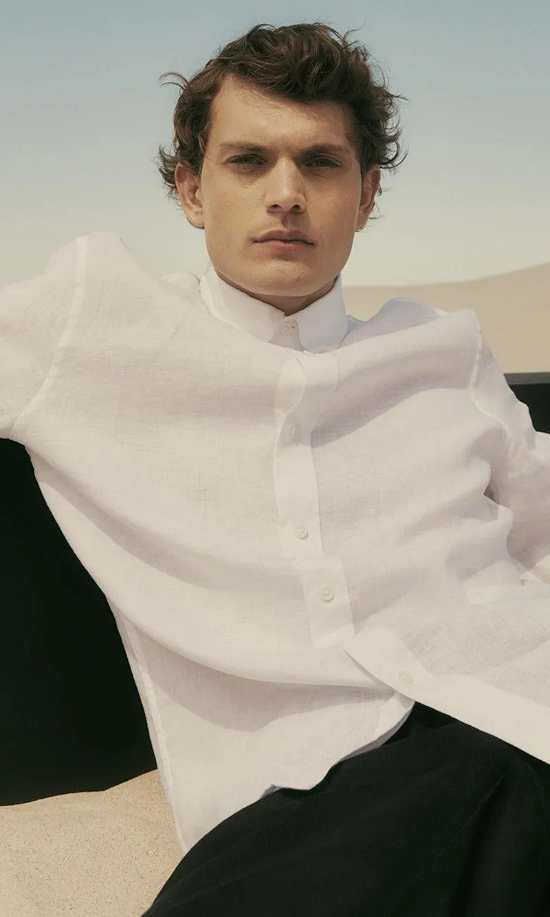 Linskjorte i 100% lin