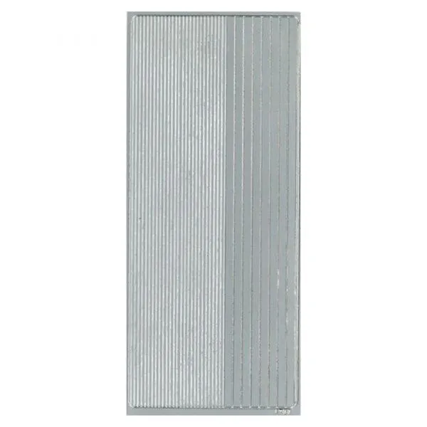 ÄÄRIVIIVATARRA SUORAREUNA HOPEA