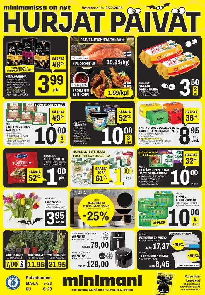 Alennukset ja kampanjat - 1