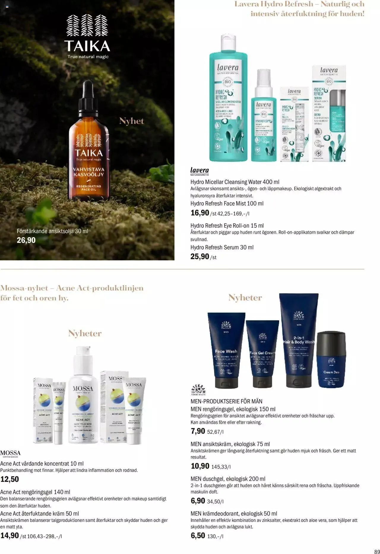 Sokos - Sokos kuvasto ruotsi syyskuu 2023 voimassa alkaen 4. syyskuuta - 8. lokakuuta 2023 - Tarjouslehti sivu 89