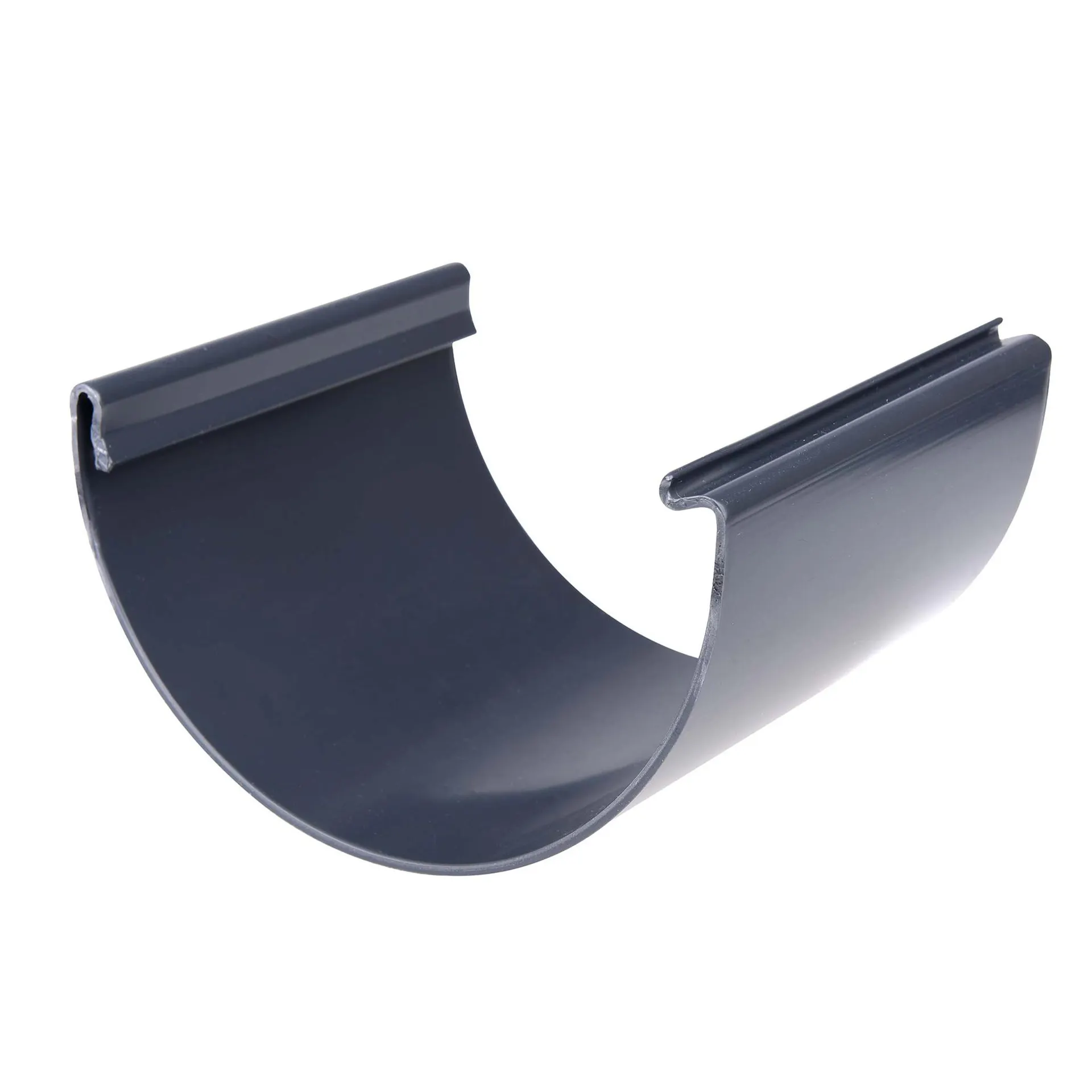 Räystäskourun jatko-osa 125 mm grafiitinharmaa