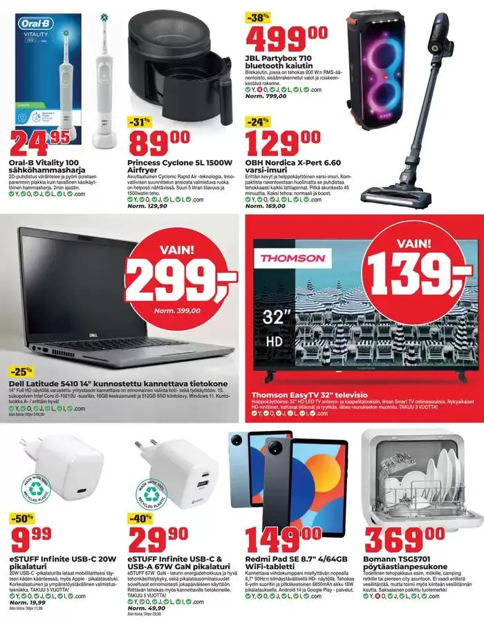 Näköislehti Kärkkäinen voimassa alkaen 5. maaliskuuta - 18. maaliskuuta 2025 - Tarjouslehti sivu 14