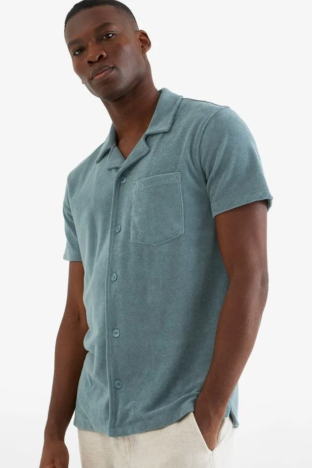 Tennisskjorte i frotté