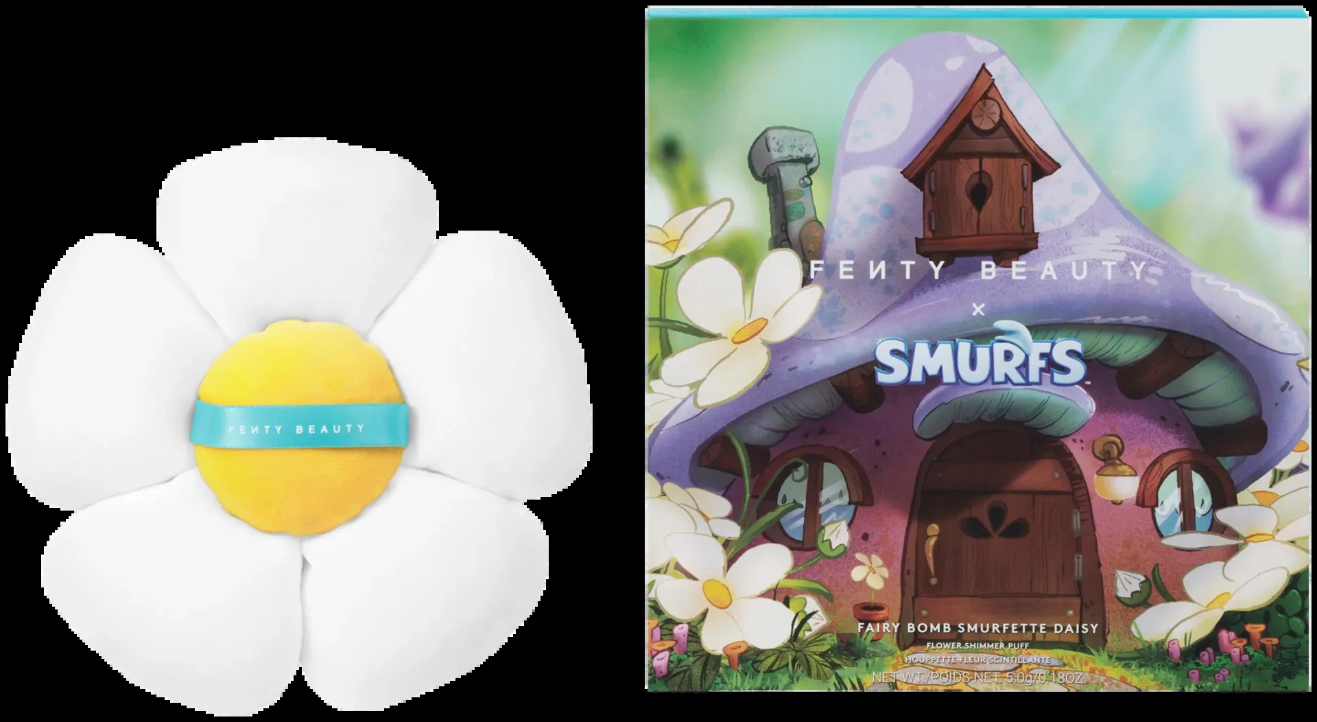 Fenty Beauty Limited Edition Smurf Fairy bomb shim puff korostuspuuteri vartalolle 5 g