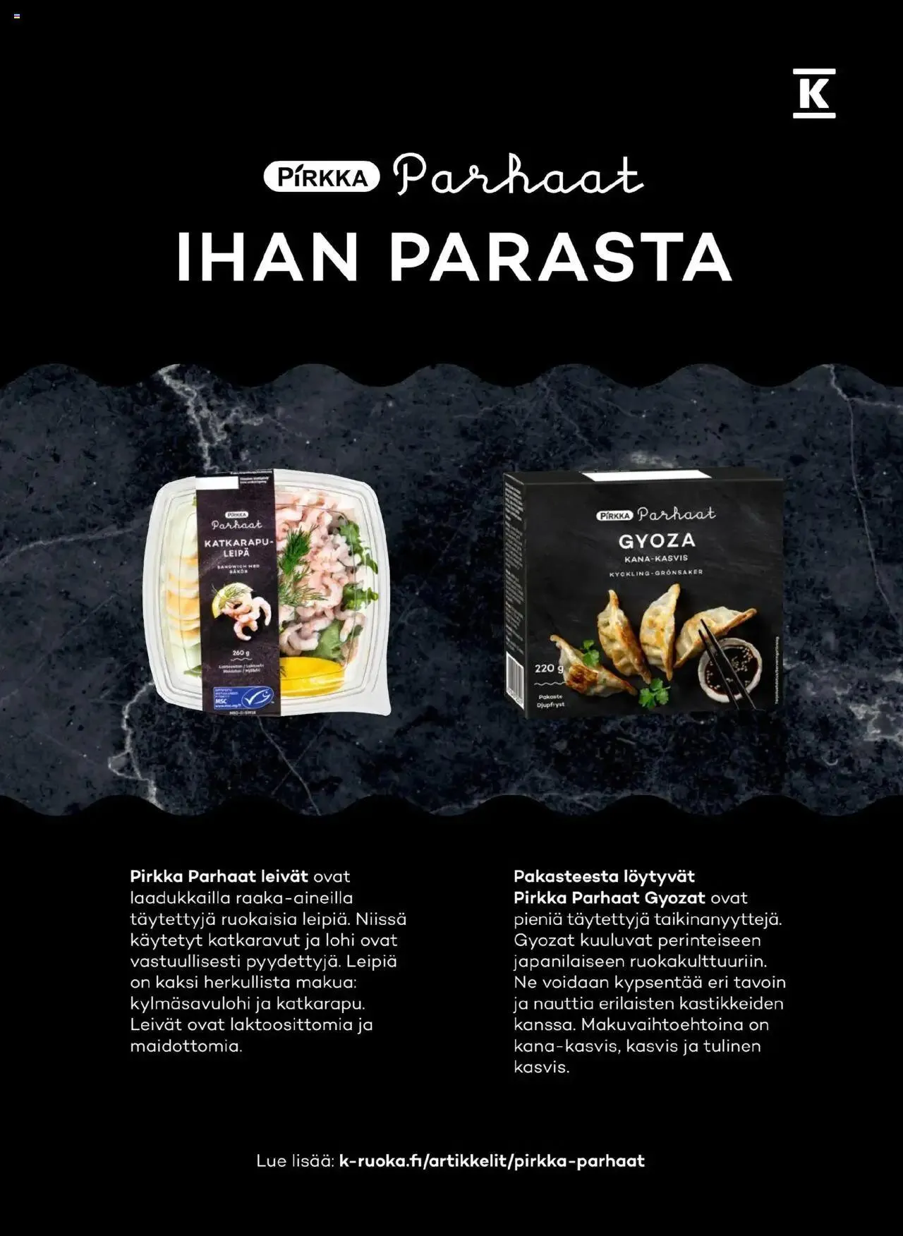 K-Market - Pirkka voimassa alkaen 28. elokuuta - 24. syyskuuta 2024 - Tarjouslehti sivu 106