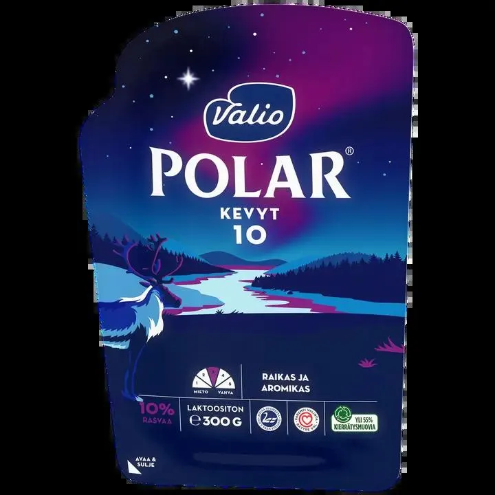 Valio Polar® Kevyt 10 % e300 g viipale