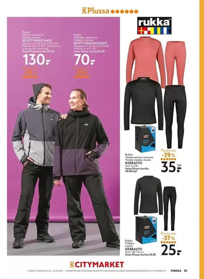 Pirkka 10/2024 voimassa alkaen 25. syyskuuta - 9. lokakuuta 2024 - Tarjouslehti sivu 92