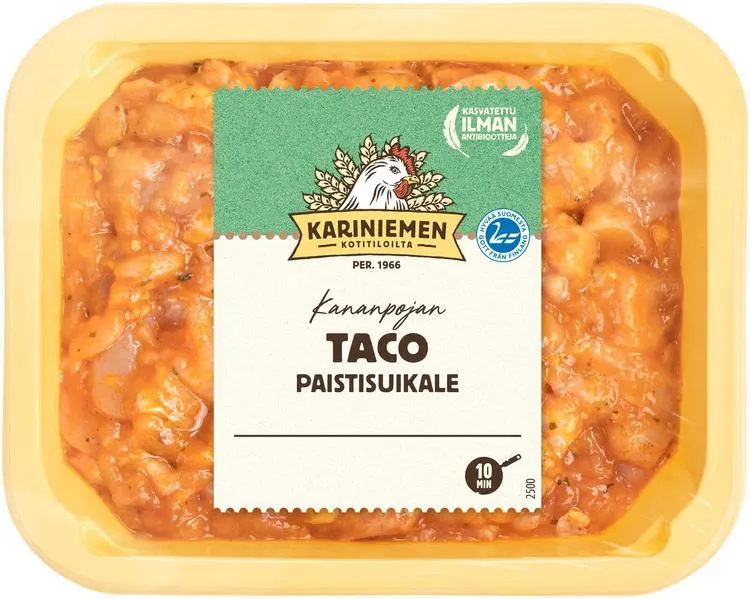 Kariniemen Kananpojan paistisuikale Taco 300 g