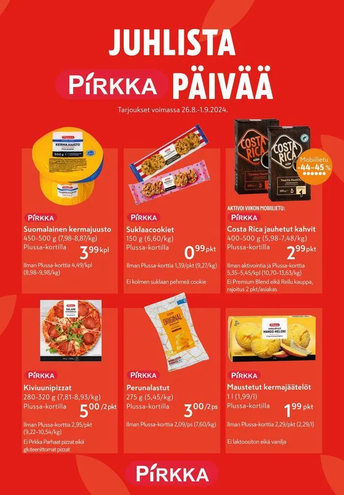 K-Ruoka 9/2024 voimassa alkaen 19. syyskuuta - 3. lokakuuta 2024 - Tarjouslehti sivu 42