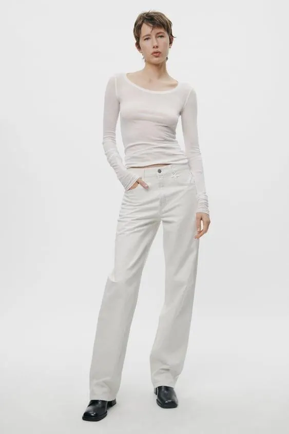 JEANS ZW COLLECTION FULL LENGTH A VITA ALTA