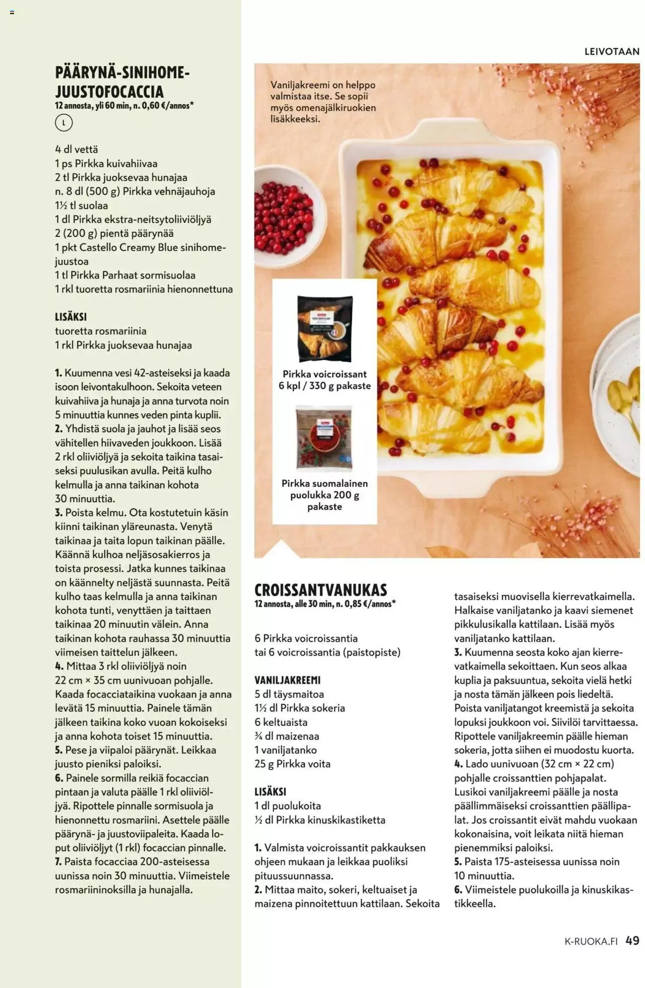 K-Citymarket - K-Ruoka voimassa alkaen 4. lokakuuta - 31. lokakuuta 2023 - Tarjouslehti sivu 49