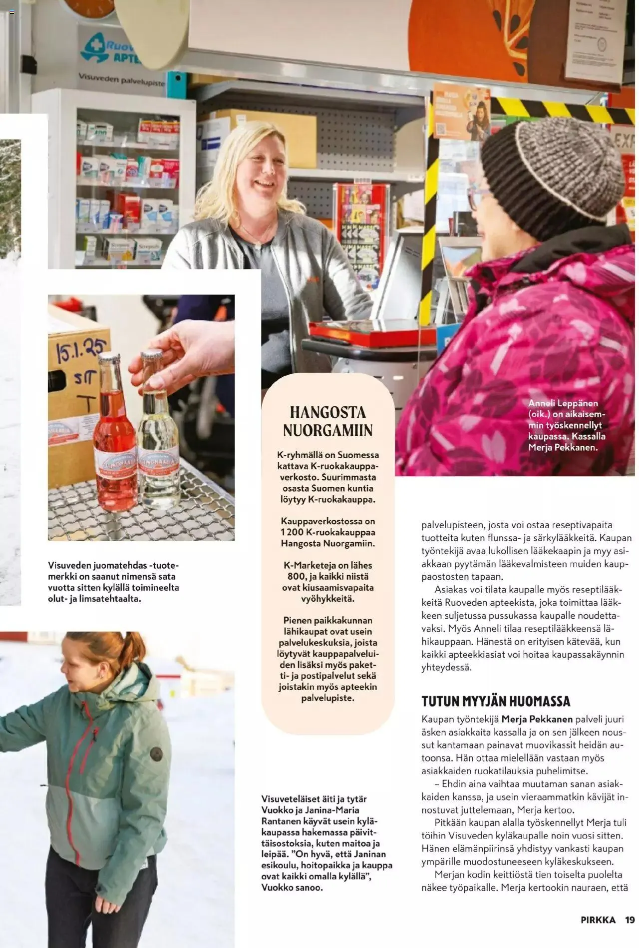 K-Market - Pirkka voimassa alkaen 27. maaliskuuta - 23. huhtikuuta 2024 - Tarjouslehti sivu 19