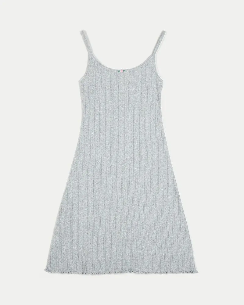 Pointelle -yöpaitamekko