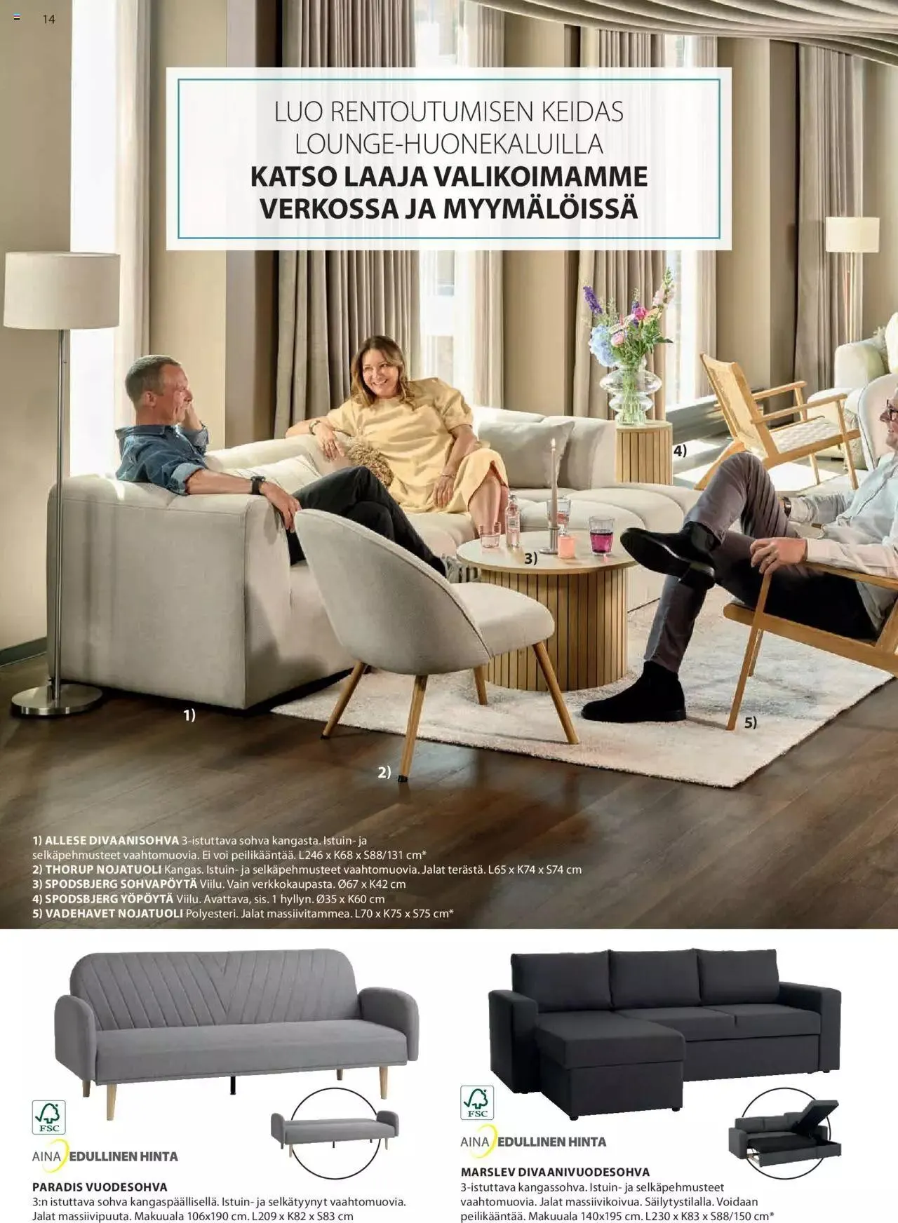 JYSK Business to Business katalogi voimassa alkaen 4. maaliskuuta - 31. joulukuuta 2024 - Tarjouslehti sivu 14