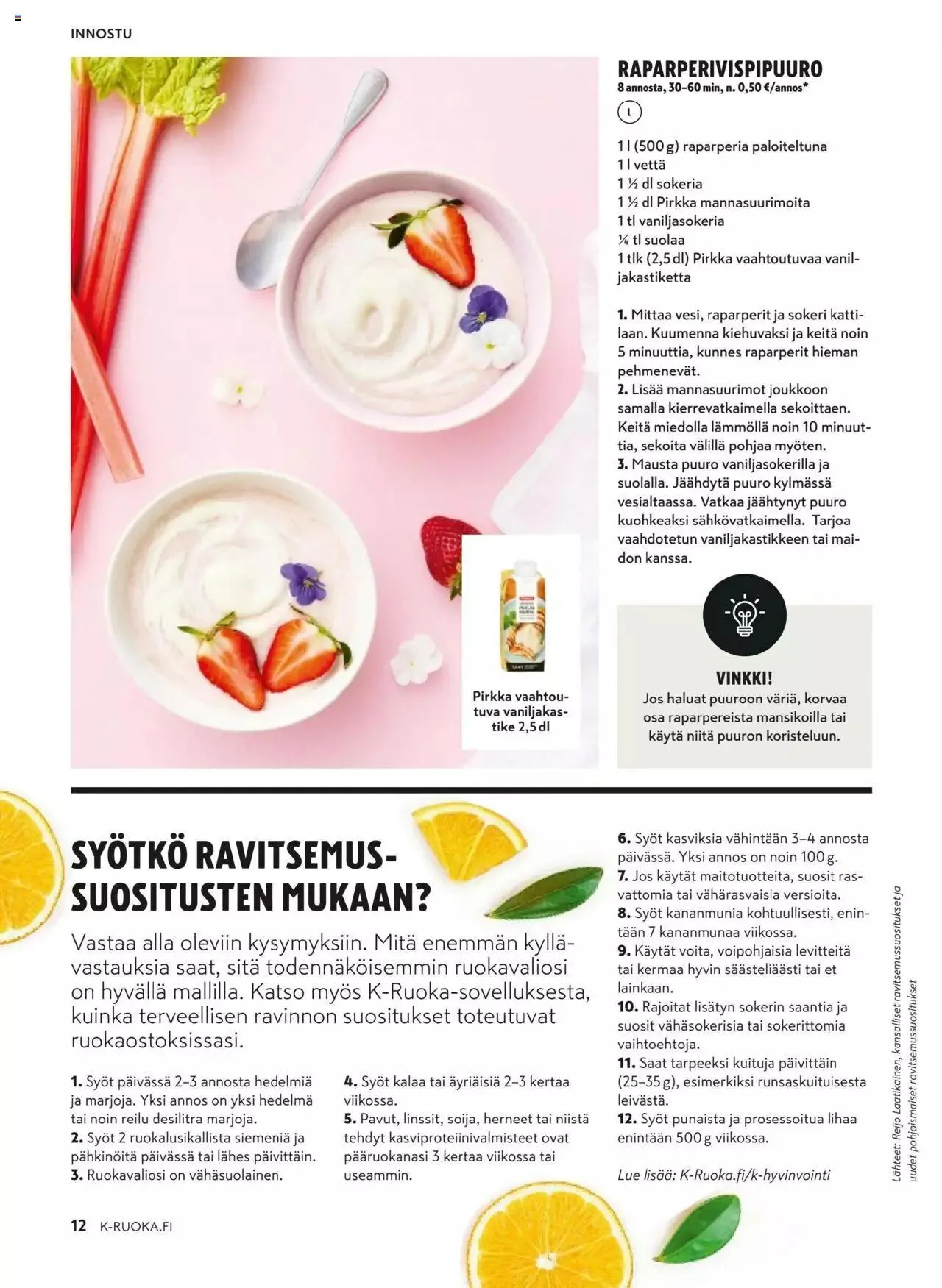 K-Citymarket - K-Ruoka voimassa alkaen 24. huhtikuuta - 4. kesäkuuta 2024 - Tarjouslehti sivu 12