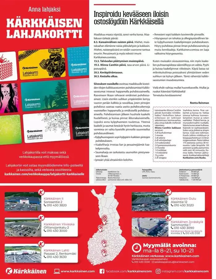 Houkuttelevia erikoistarjouksia kaikille voimassa alkaen 5. maaliskuuta - 18. maaliskuuta 2025 - Tarjouslehti sivu 2