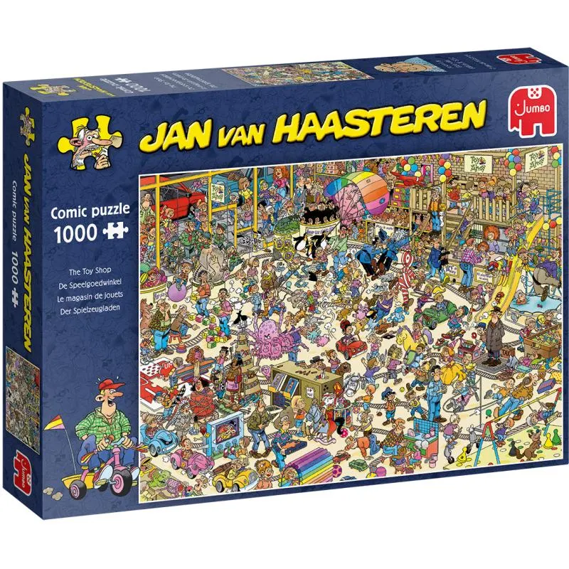 Palapeli Jumbo 1000 palaa Jan van Haasteren The Toy Shop